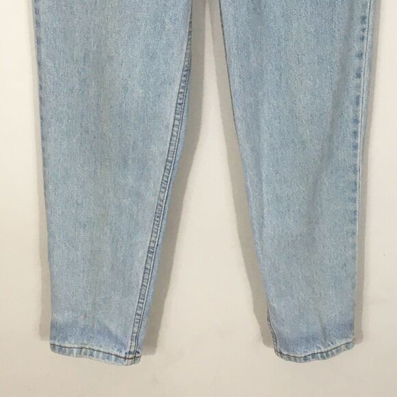 LEVIS 521 Vintage 90s Moms Jeans Tapered Leg Fit 6 Petite High Waist Light Wash - Picture 10 of 12